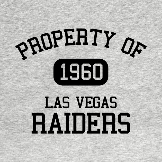 Property of Las Vegas Raiders by Funnyteesforme